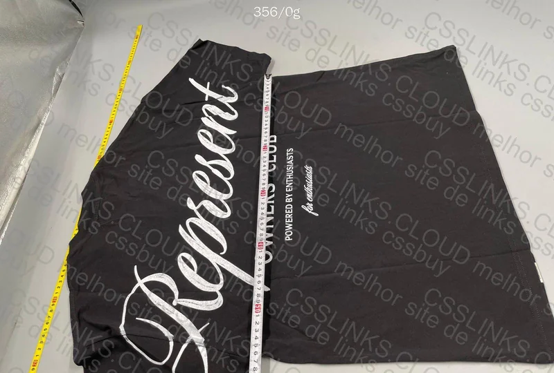 Represent T-Shirt with Measurements 10