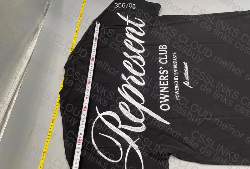 Represent T-Shirt with Measurements 8