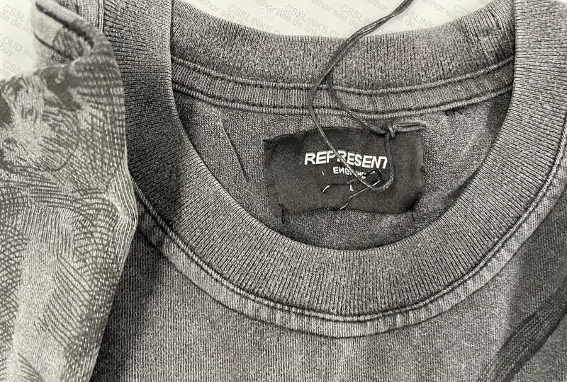 Represent T-Shirt (with Measurements) 5