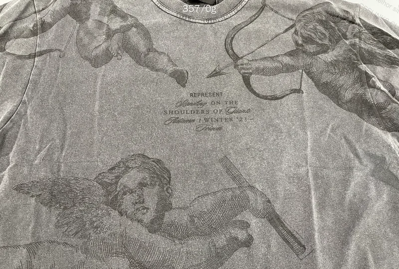 Represent T-Shirt (with Measurements) 6