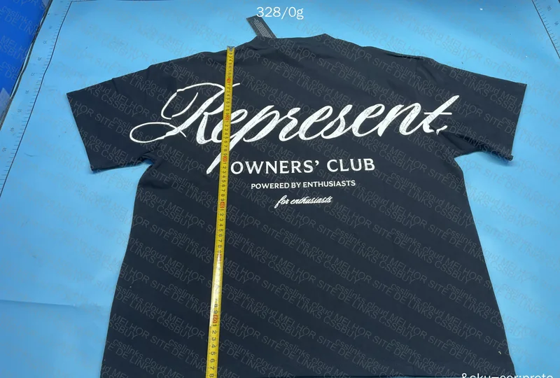 Represent T-Shirt with Measurements 3