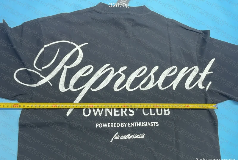 Represent T-Shirt with Measurements 5