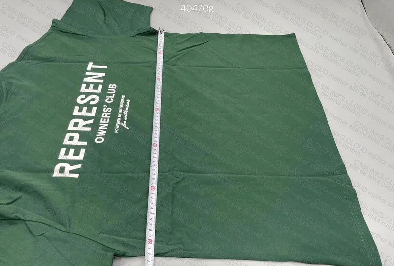 Represent T-Shirt with Measurements (Stain?) 2