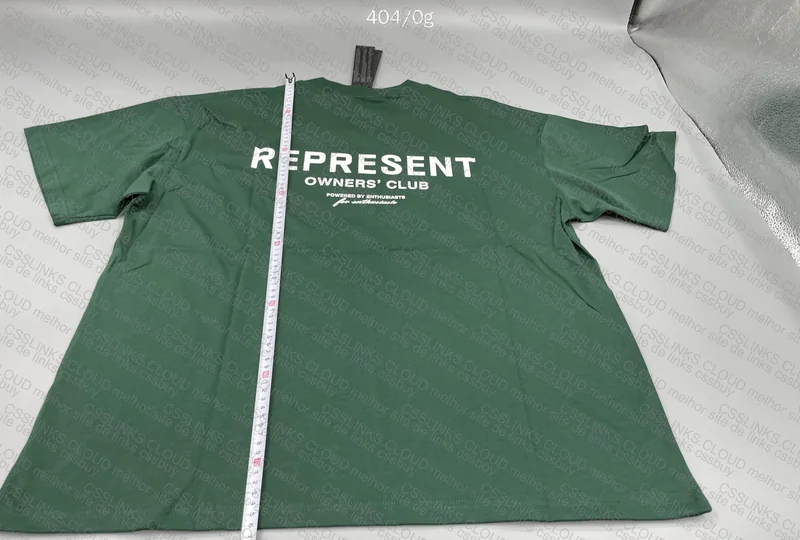 Represent T-Shirt with Measurements (Stain?) 3