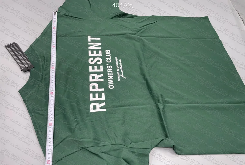 Represent T-Shirt with Measurements (Stain?) 5