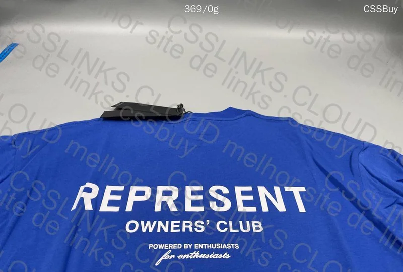 Represent Owners Club T-Shirt (Blue) 7