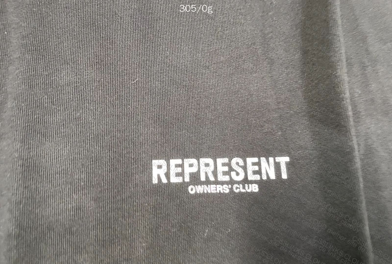 Represent Black T-Shirt 5