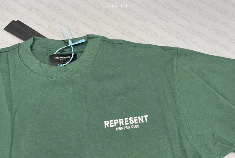 Represent Classic Green T-Shirt 4