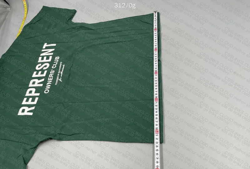 Represent Classic Green T-Shirt 7