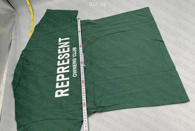 Represent Classic Green T-Shirt 8