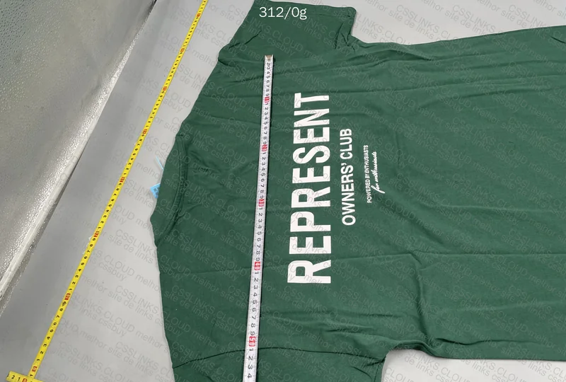 Represent Classic Green T-Shirt 9
