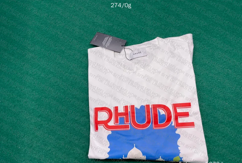 Rhude T-Shirt with Measurements 6