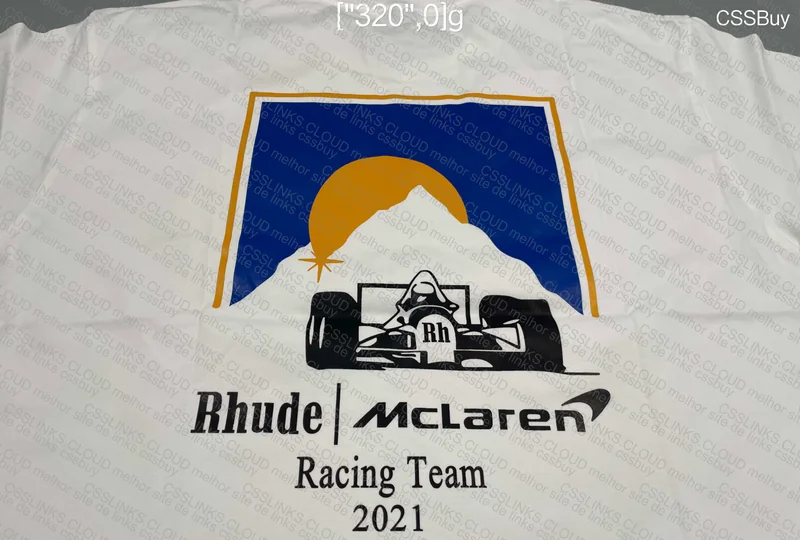 Rhude - McLaren T-Shirt (L) 4