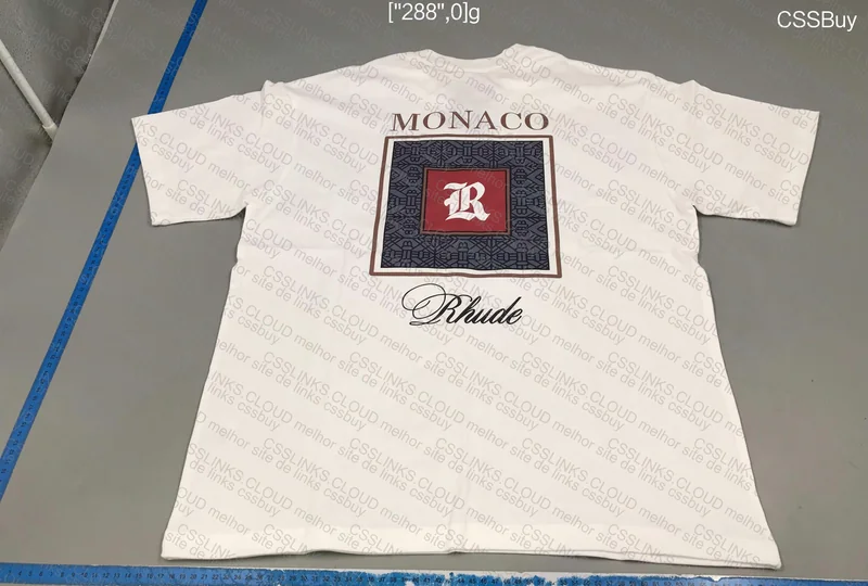 Rhude Monaco T-Shirt - Measurements 5