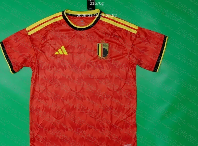Camiseta Seleção Belga 2026