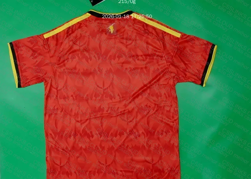 Camiseta Seleção Belga 2026 2