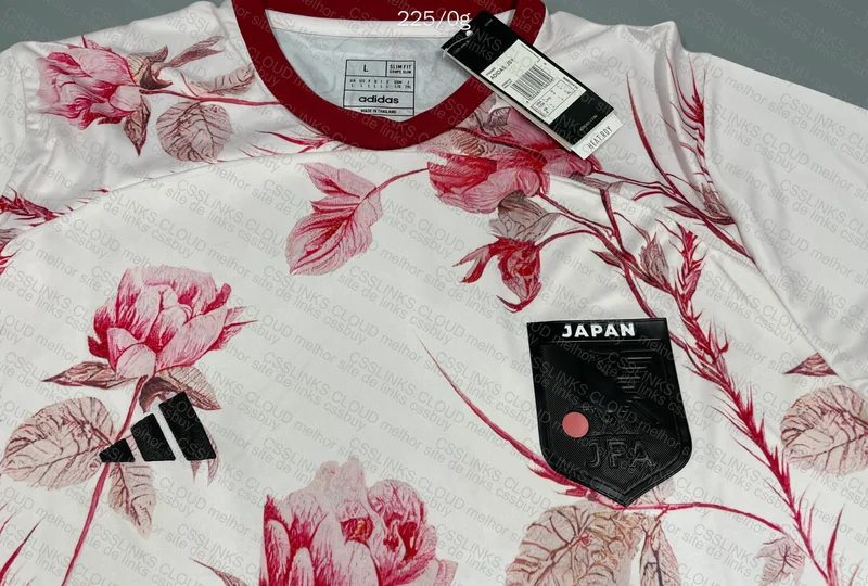 Japan National Team 24/25 T-Shirt - Pink Flowers 2