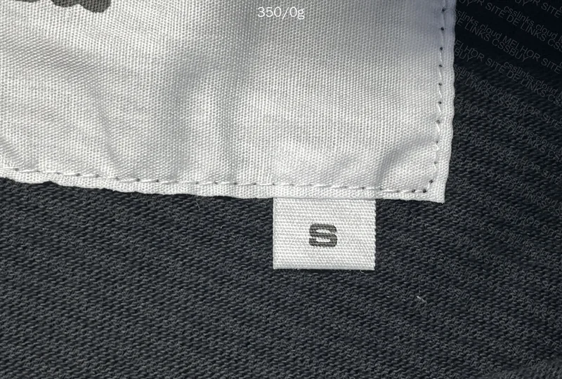 Sp5der T-Shirt (with measurements) 3