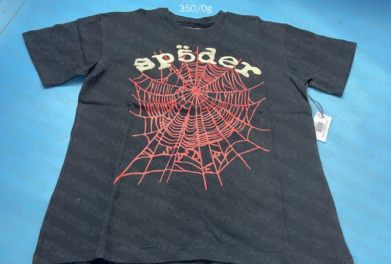 Sp5der T-Shirt (with measurements) 4