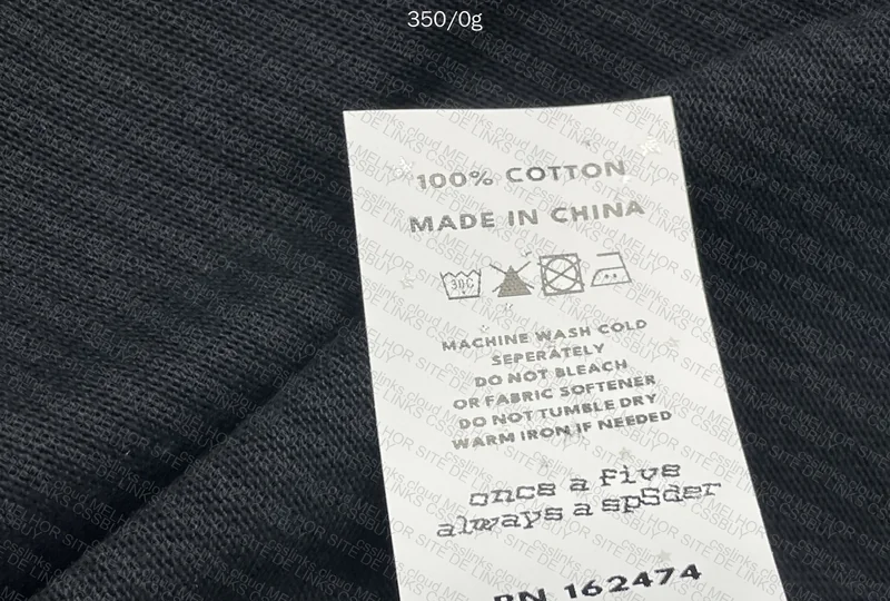 Sp5der T-Shirt (with measurements) 5