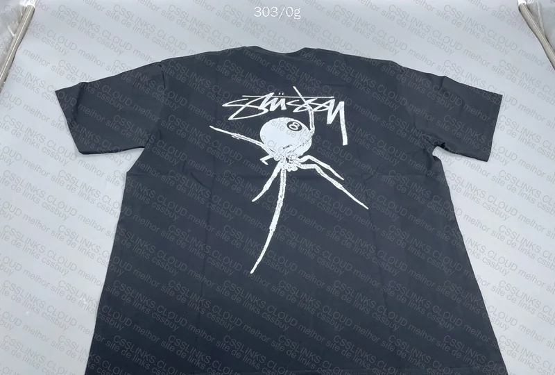 Stussy Spider T-Shirt with Measurements 3