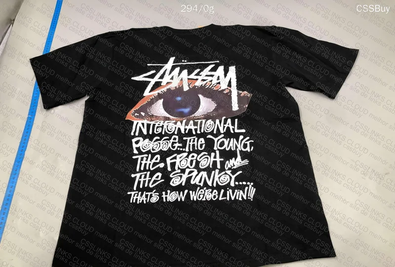 Stussy Black Eyes T-Shirt