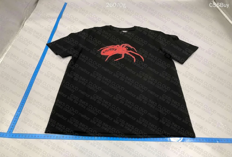 Stussy Black Spider T-Shirt