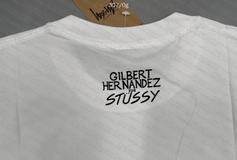 Stussy White T-Shirt 5