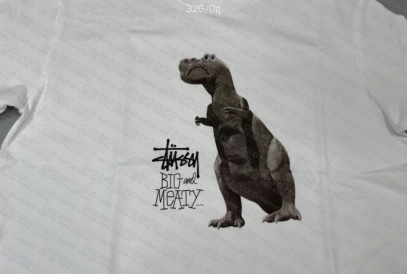 Stüssy Dinosaur Print T-Shirt 3