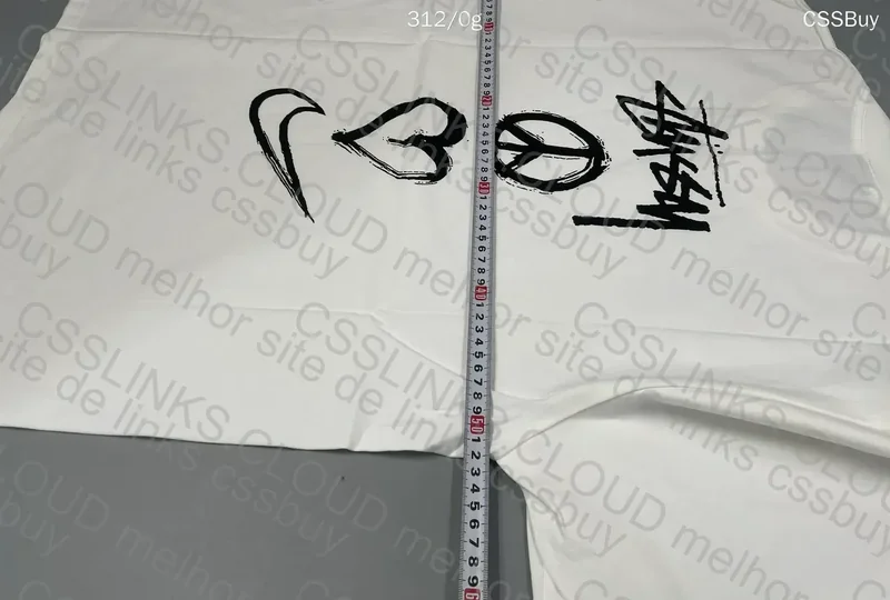 Stussy T-Shirt with Measurements 3