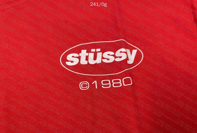 Stussy T-Shirt (with Measurements)