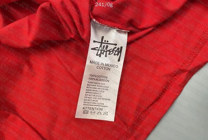 Stussy T-Shirt (with Measurements) 3