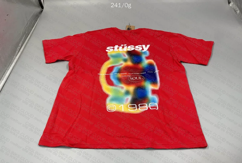 Stussy T-Shirt (with Measurements) 4