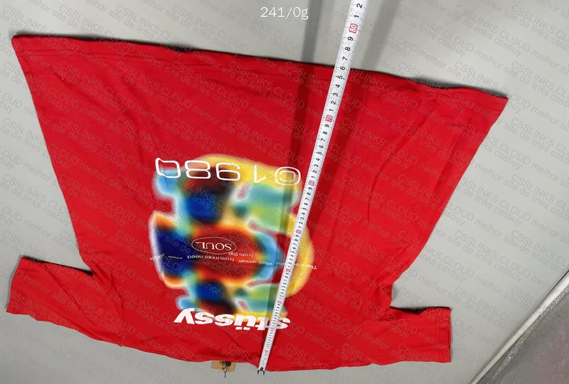 Stussy T-Shirt (with Measurements) 5