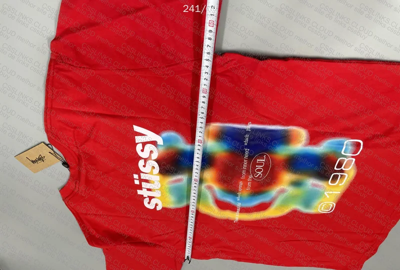 Stussy T-Shirt (with Measurements) 7