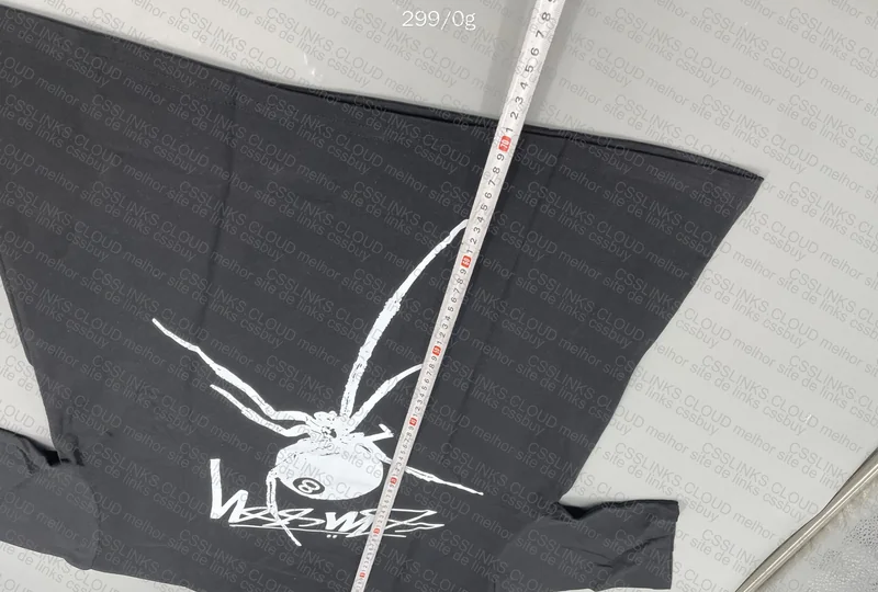 Stussy T-Shirt (with Measurements) 5