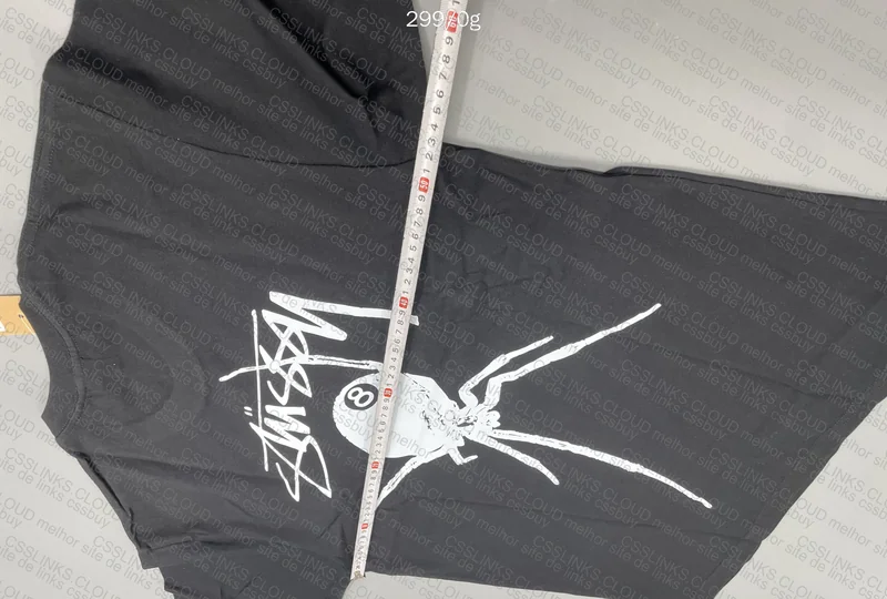 Stussy T-Shirt (with Measurements) 7