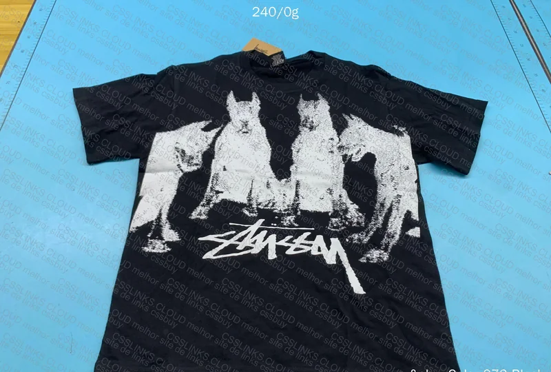 Stussy T-Shirt with Measurements 2