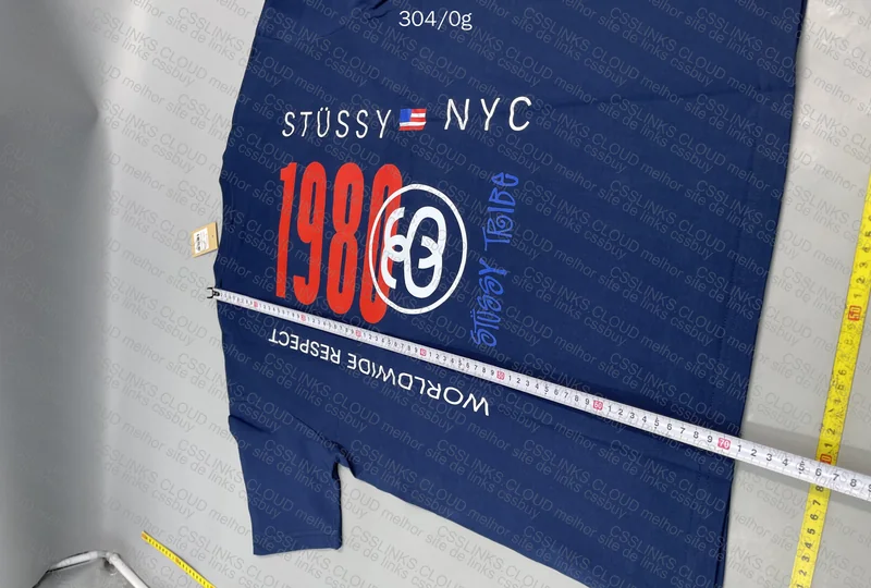 Stussy Husky Measurements T-Shirt 8