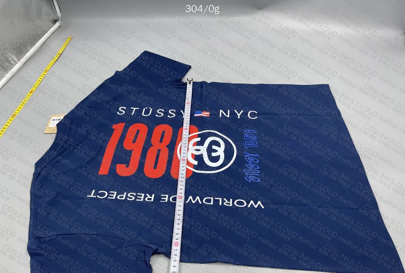 Stussy Husky Measurements T-Shirt 9