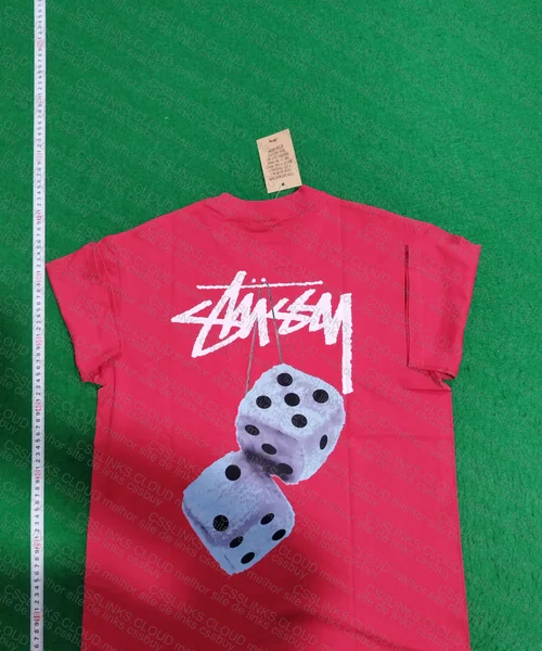 Stussy Red Dice T-Shirt 3
