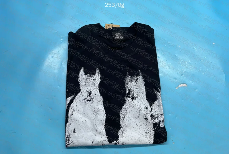 Stussy Black Doberman T-Shirt