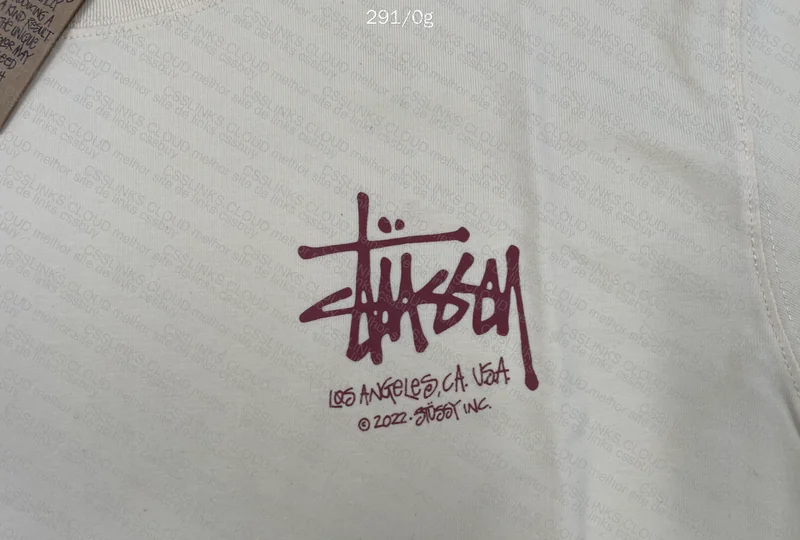 Stussy Dragon L T-Shirt (with Measurements) 2