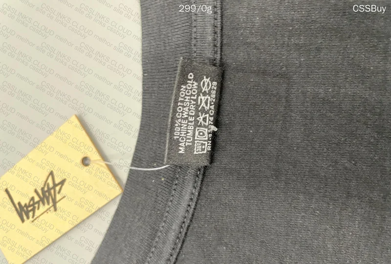 Stussy Fire T-Shirt (with Measurements) 3