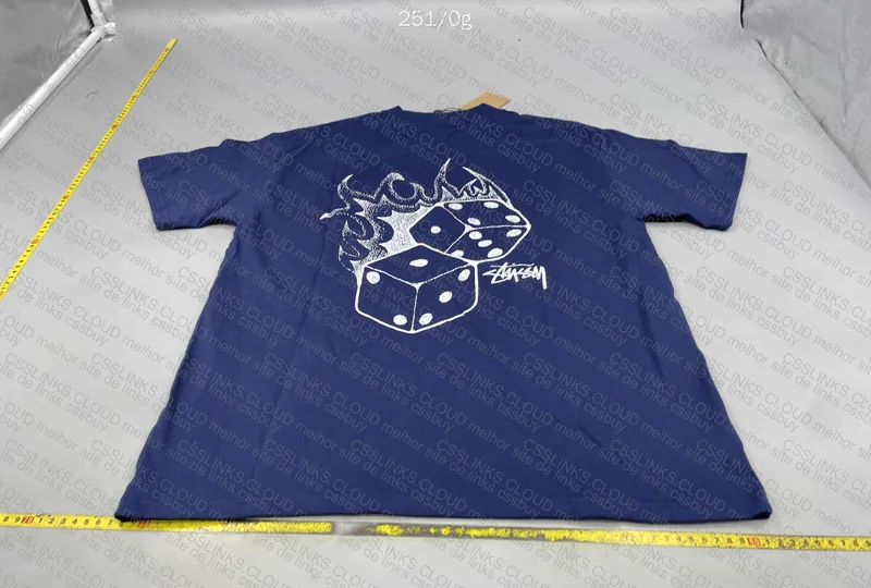 Stussy Firedice T-Shirt with Measurements GL 5