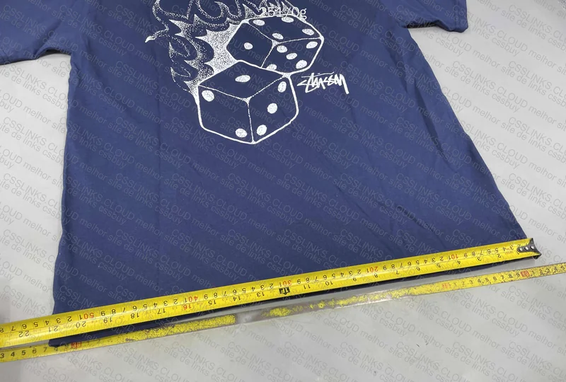 Stussy Firedice T-Shirt with Measurements GL 9