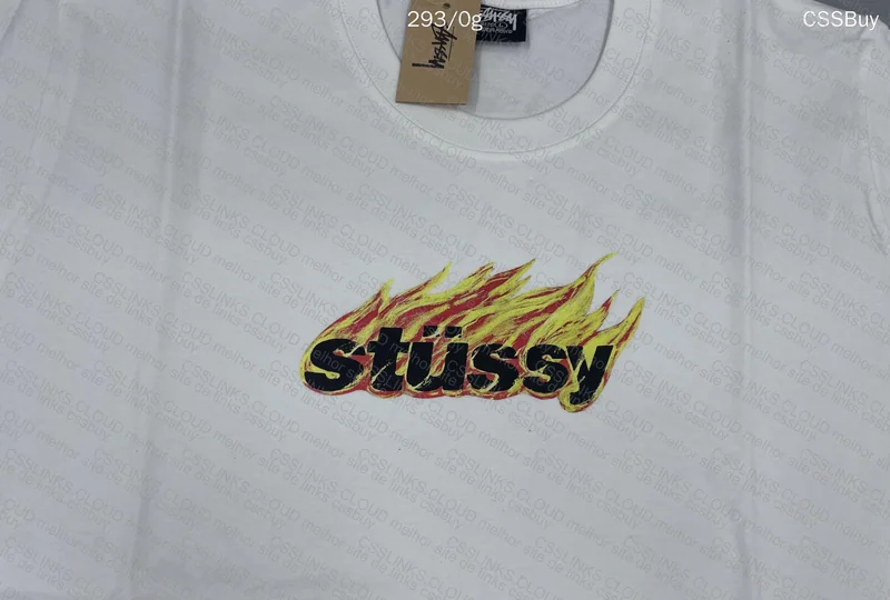 Stussy Flame T-Shirt 4