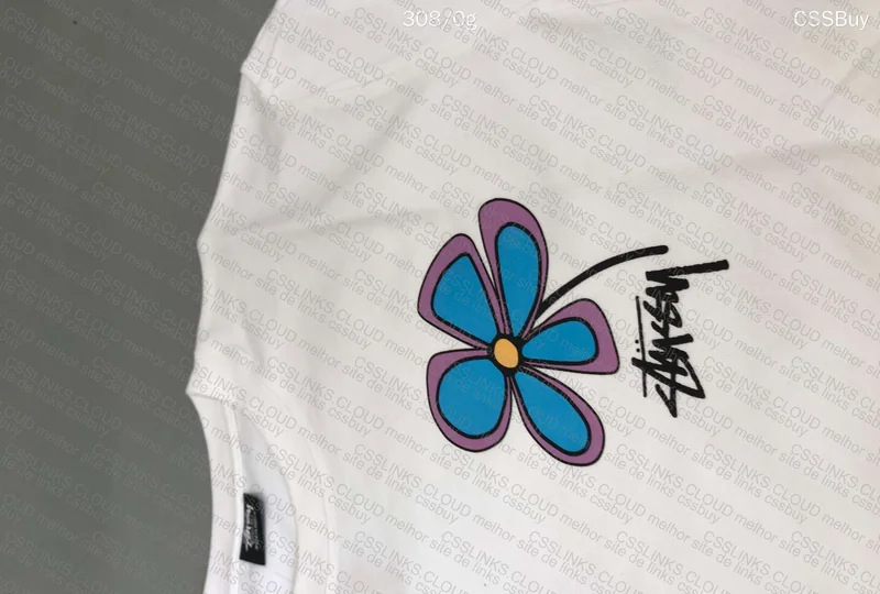 Stussy Flower T-Shirt 4
