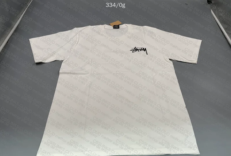 Stussy Fuzzy Dice White T-Shirt 6