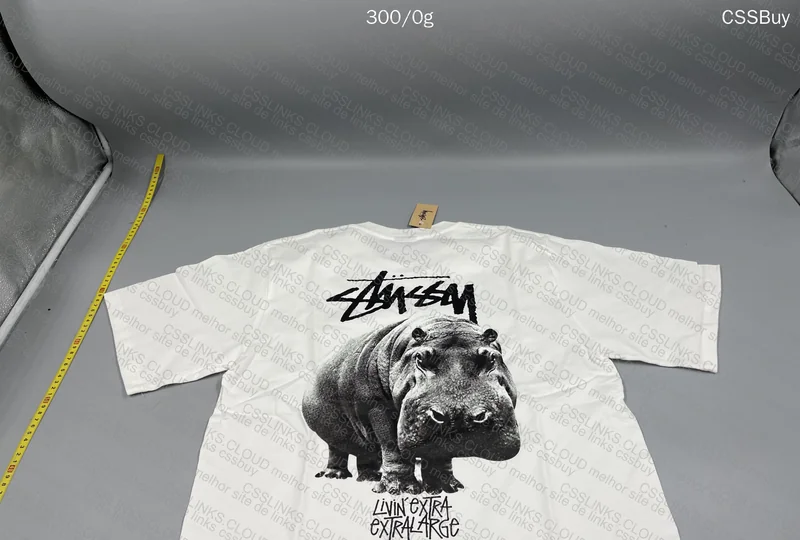 Stussy Hippopotamus T-Shirt 6